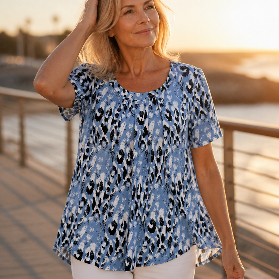 Wearbella – Printed Top That Looks Put-Together, Not Try-Hard