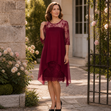 Wearbella – The High-Low Lace-Look Dress That Actually Fits