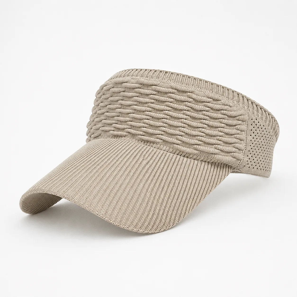 Solvia – Open-Top Sun Visor for Buns and Ponytails