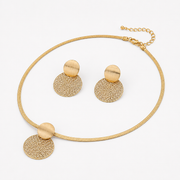 Gold Woven Disc