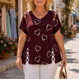 Tievelyn – Lace-Up Tee That Shapes Without Squeezing