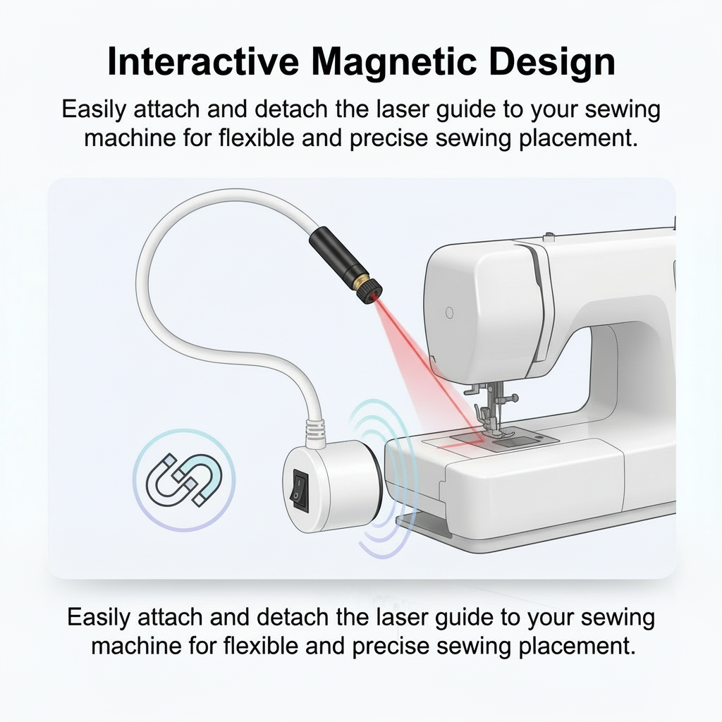 Stitchbeam - Magnetic Quilting Laser Light