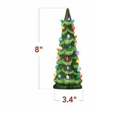 Merrydale - Homemade Ceramic Christmas Tree with LED Lights