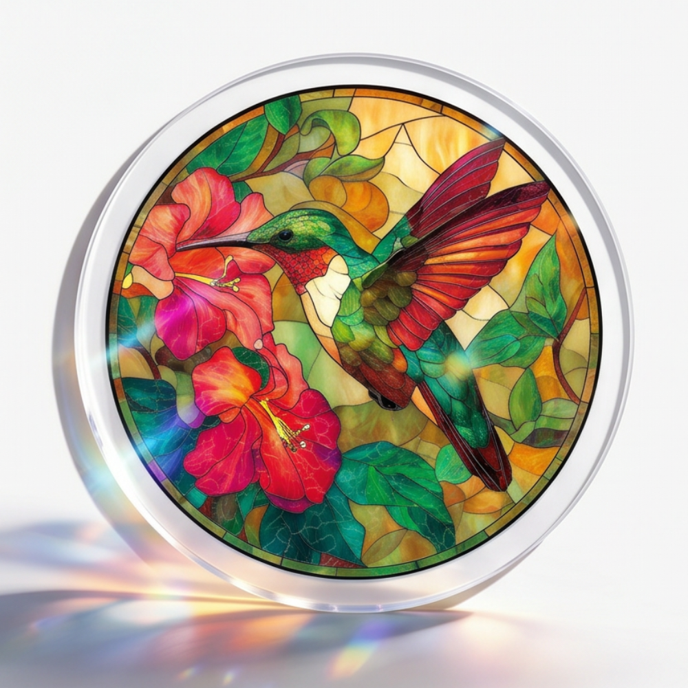 Lunavia – Stained Glass Suncatcher Puzzle