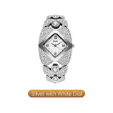 Lucelina - Elegant Vintage-Style Stone Watch for Women