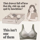 Veluna - Women's Wireless Lift Bra with Wide Side Wings