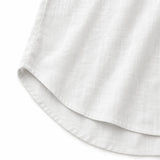 Lunelle – Sleeveless Linen V-Neck Tank with Buttons