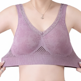 Aireya – Women's Wireless Cotton Comfort Bra with Breathable Mesh