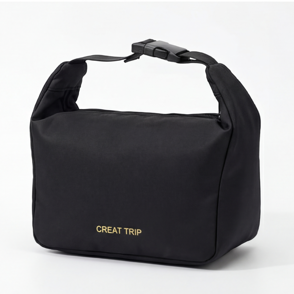 Luvara - Wide Mouth Travel Cosmetic Bag