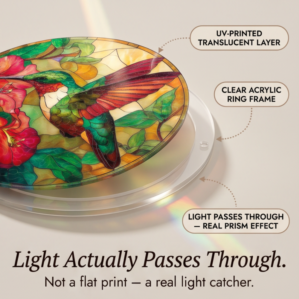Lunavia – Stained Glass Suncatcher Puzzle