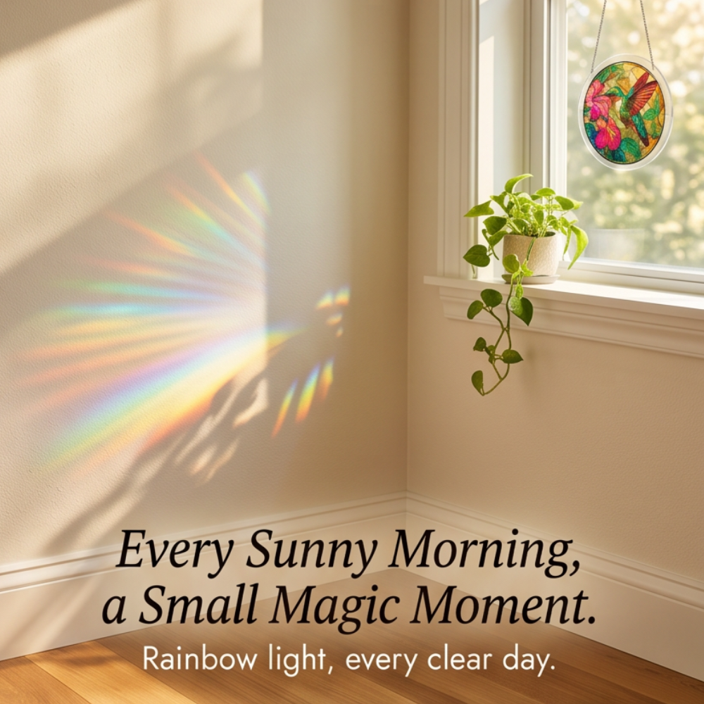 Lunavia – Stained Glass Suncatcher Puzzle