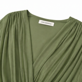 Mirabelle – Women's Flowing V-Neck Midi Dress