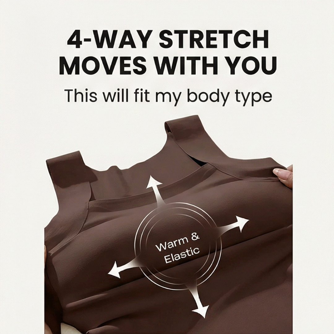 Veluna – Thermal Tank Top with Built-In Bra