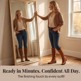 Ridella - Knee High Riding Boots with Buckle Detail