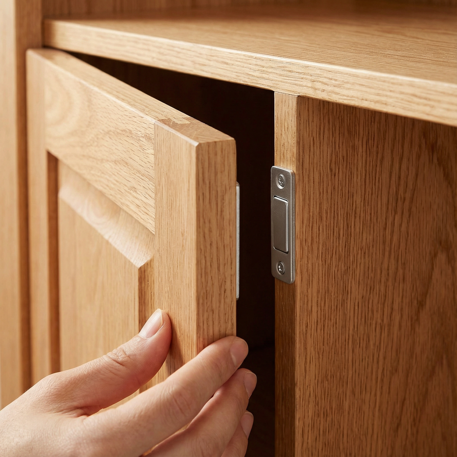 Snaplock - Ultra thin magnetic cabinet door catch (5-pack)