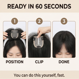 Velora – Natural Hair Topper for Thinning Hair