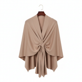 Aurelyn – Crossover Knit Wrap Shawl