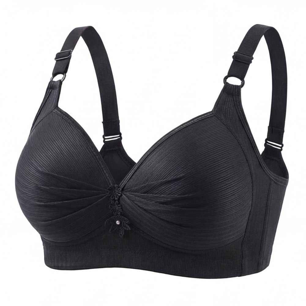Veluna - Women's Plus Size Wireless Comfort Bra (1+1 Free)