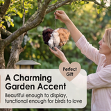Nestara - Heart shaped bird nesting material holder