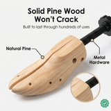 Stretchwell – 2 Way Wooden Shoe Stretcher with Bunion Relief