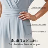 Olyara – Women's Elegant Wrap Jumpsuit