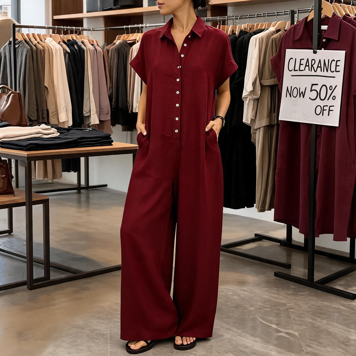 Overa – The Jumpsuit That Stays Polished, Never Boxy