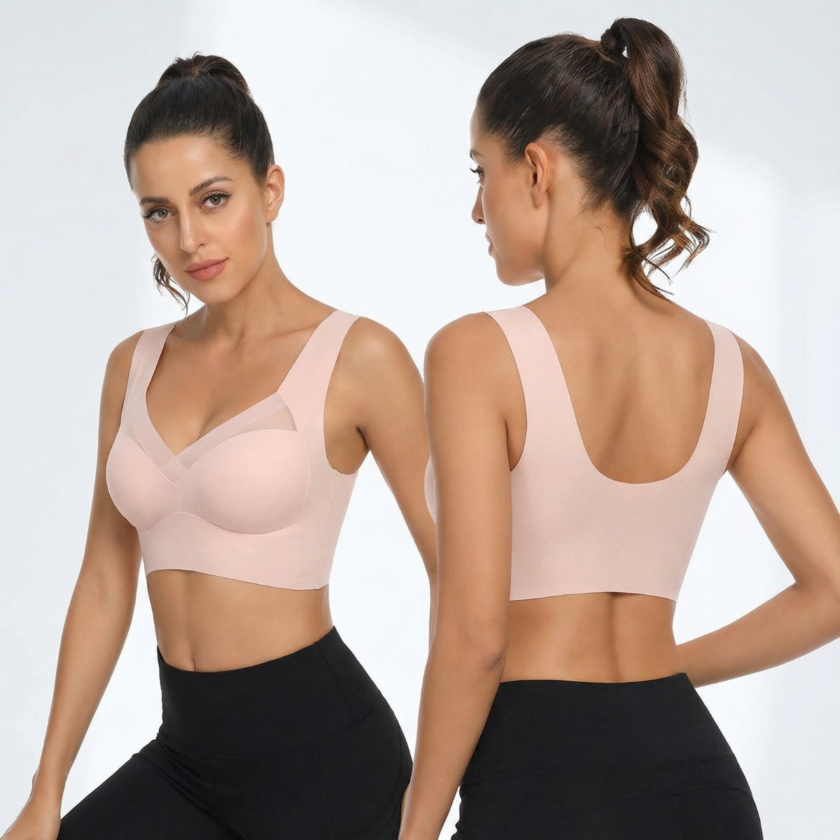 Veluna - Women's full coverage wireless bra