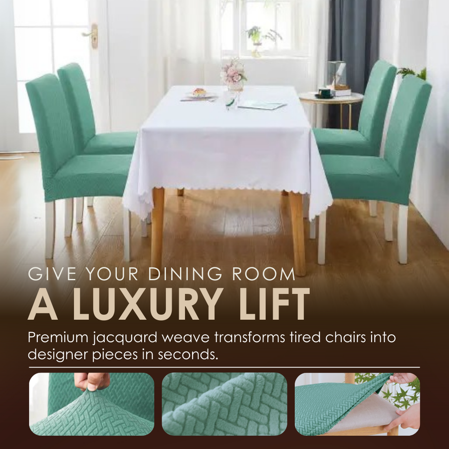 Chairmella - Premium Jacquard Stretch Chair Covers
