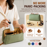 Miora – Double Zipper Cosmetic Bag
