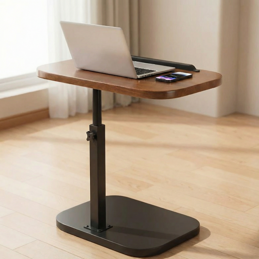 Sofadesk - C-shaped adjustable slide under sofa table