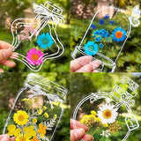 BlossomTabs - Transparent DIY Bookmark Stickers for Book Lovers (20+20 Free)