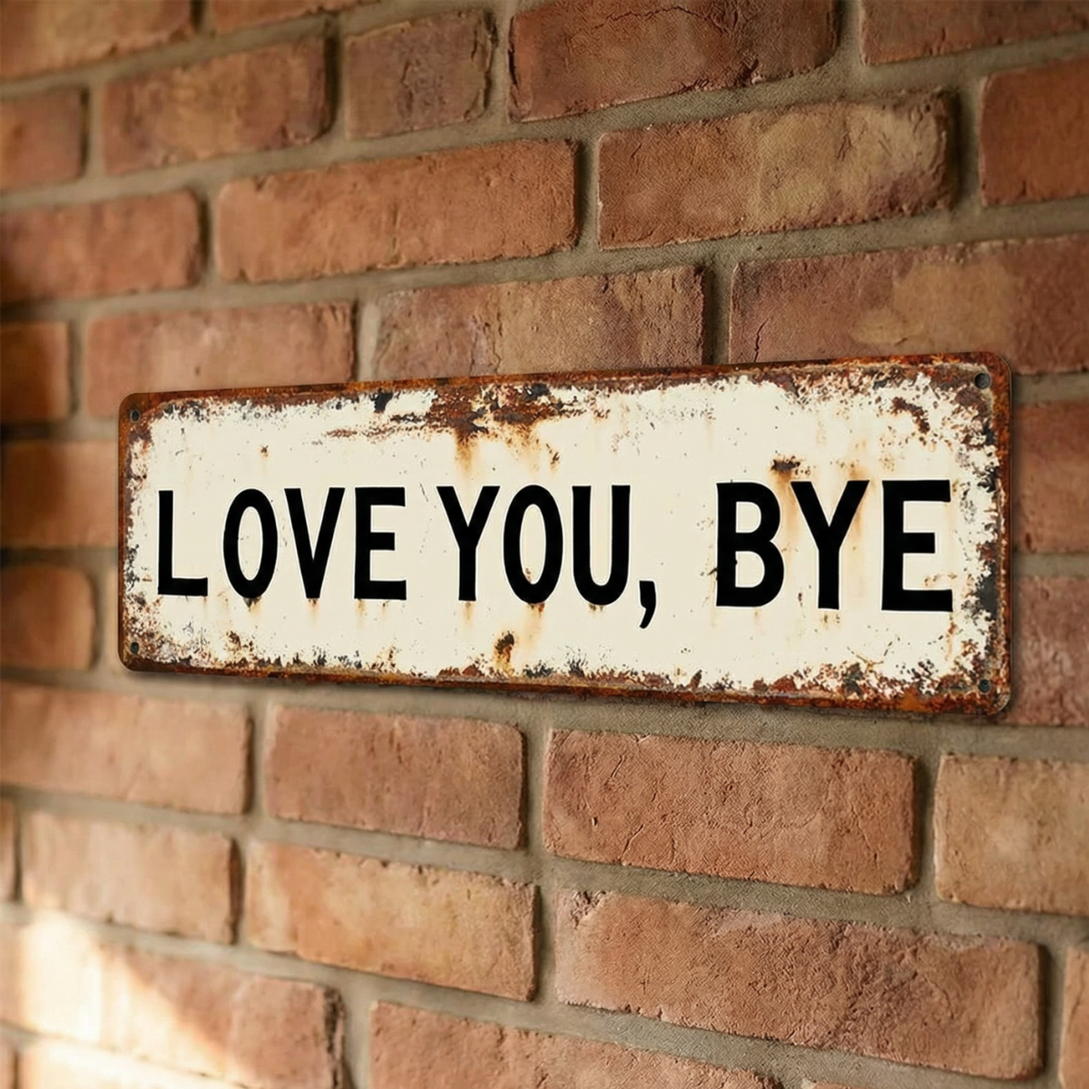 Warmwell - Vintage metal wall sign