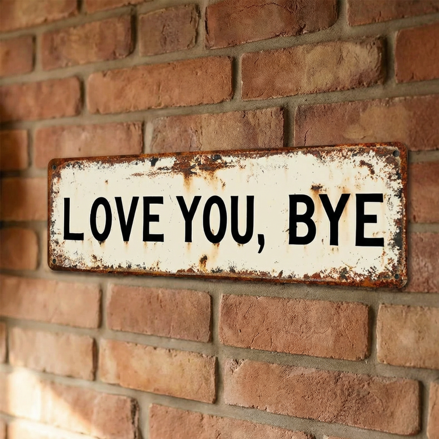 Warmwell - Vintage metal wall sign