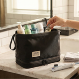 TidyPack - Dual-Layer Toiletry Bag with Wide Opening