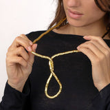 Serpina - Flexible Snake Necklace and Bracelet Set
