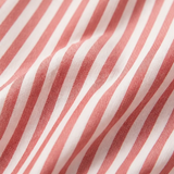 Solène – Women's Striped Sailor Collar Blouse with Puff Sleeves