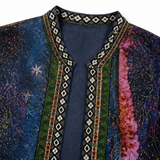 Patrice – Art-Print Open Jacket for Effortless Style