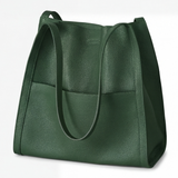 Caressa - Soft Leather Multi Pocket Shoulder Bag