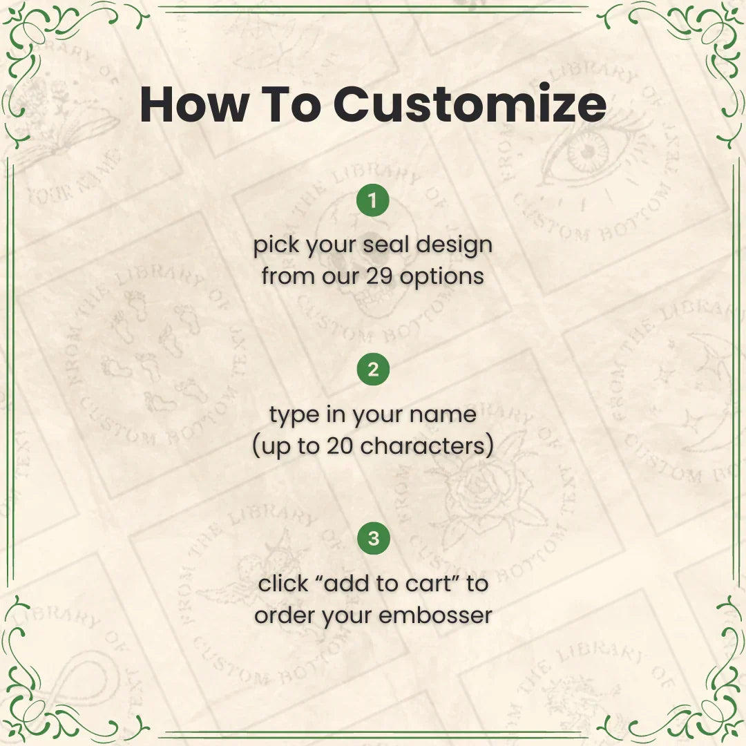 Sealoria – Custom Embossing Stamp