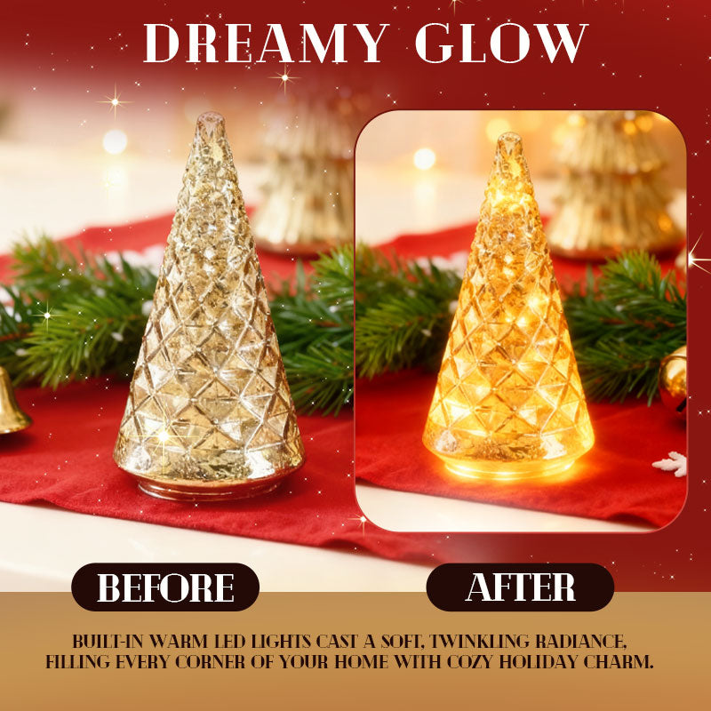 Merrydale - Full Set Glowing Christmas Trees