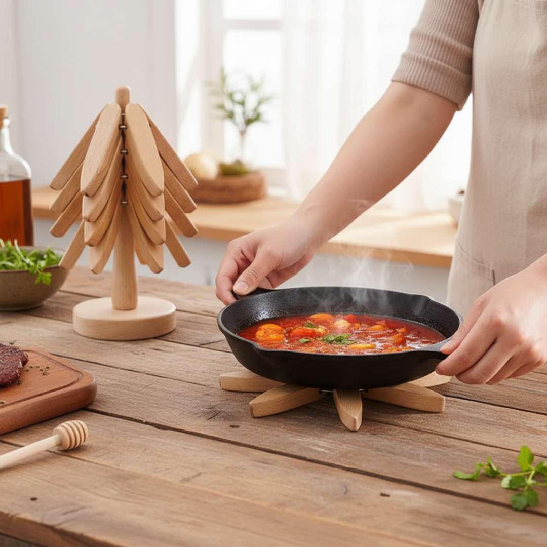 Waldrift - Wooden Trivet Pads