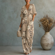 Brown Floral