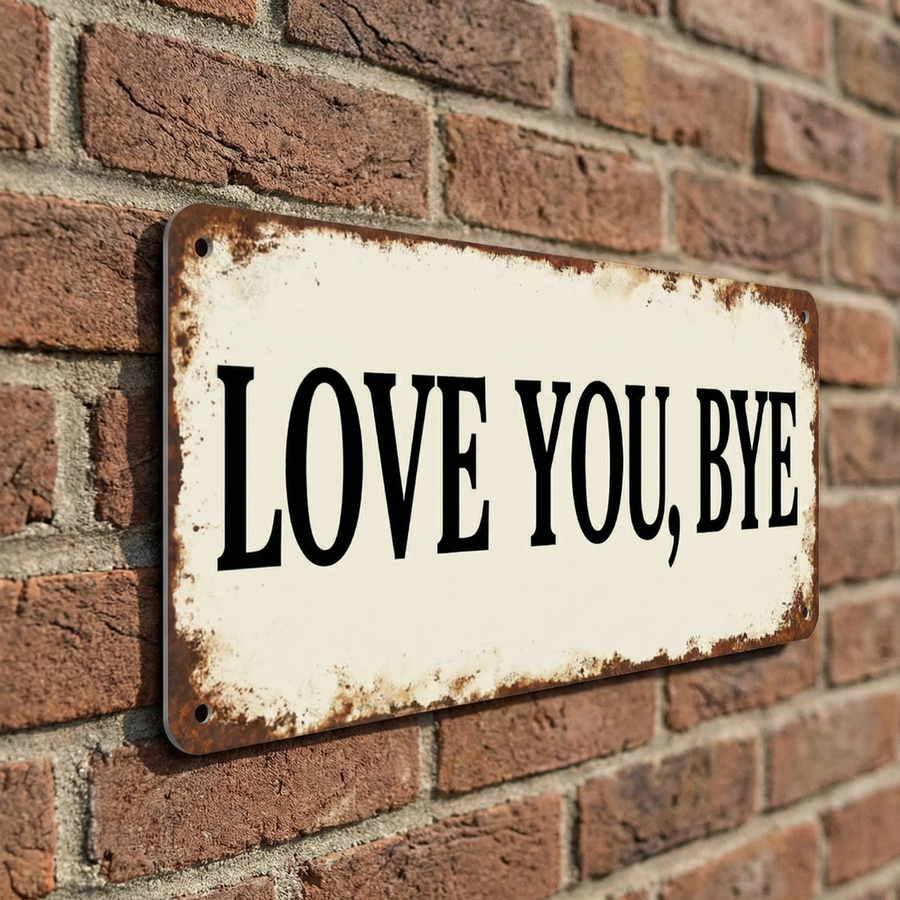 Warmwell - Vintage metal wall sign