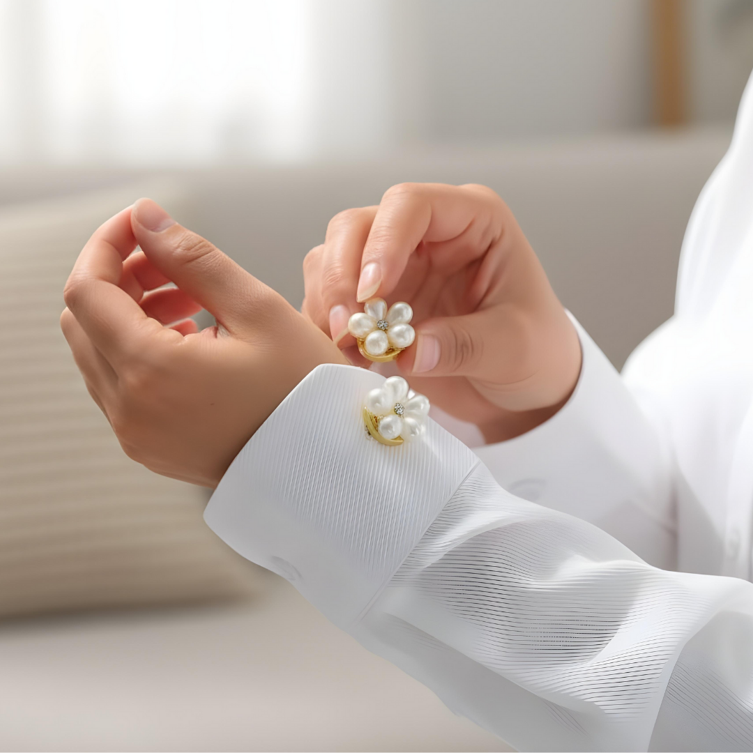 Petaline – Shirt Clasp for Elegant Touches