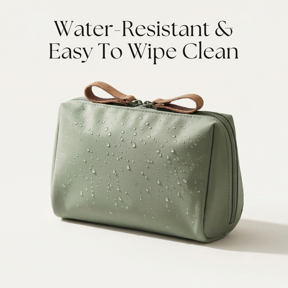 Miora - Double Zipper Makeup Bag for Travel