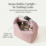 Luvara - Wide Mouth Travel Cosmetic Bag