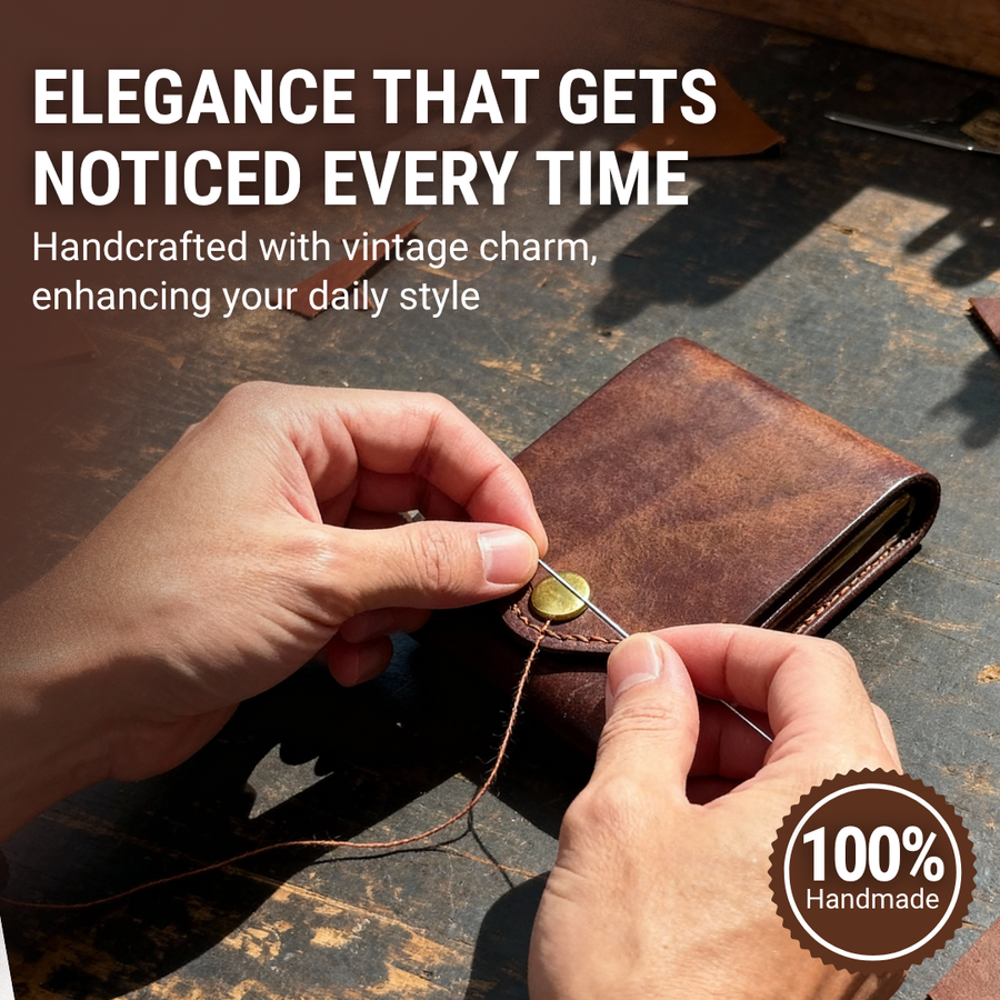 Veldena - Vintage PU Leather Wallet