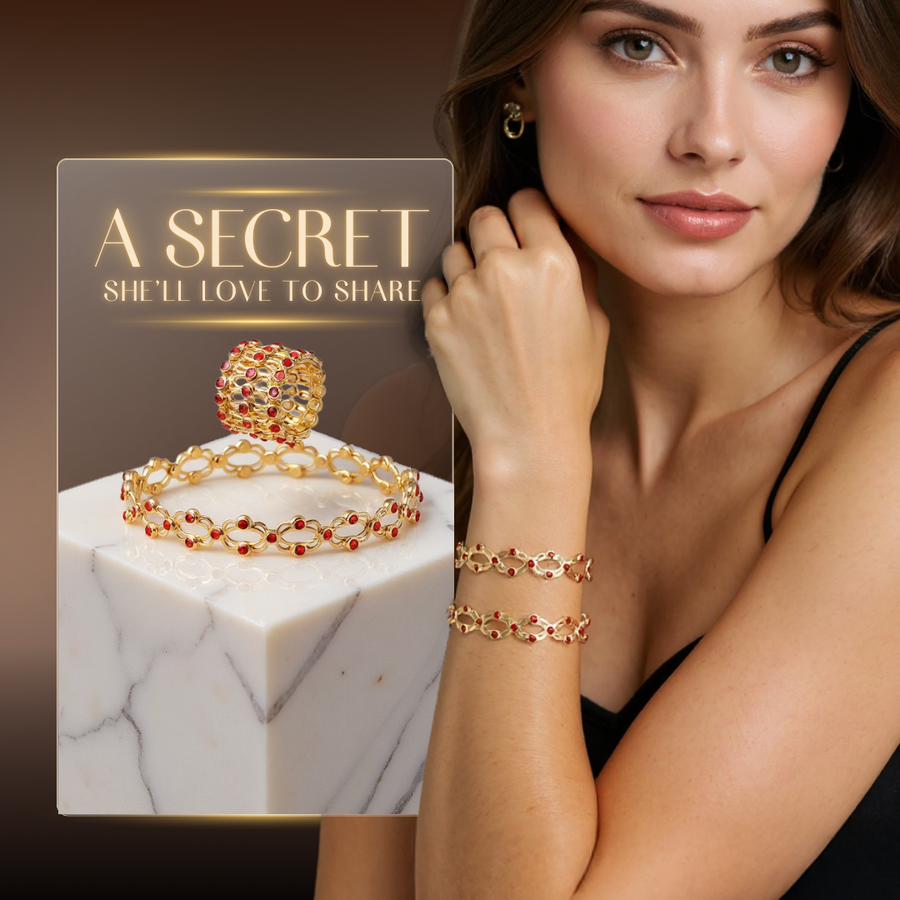 Reveria – Foldable Zirconia Ring to Bracelet