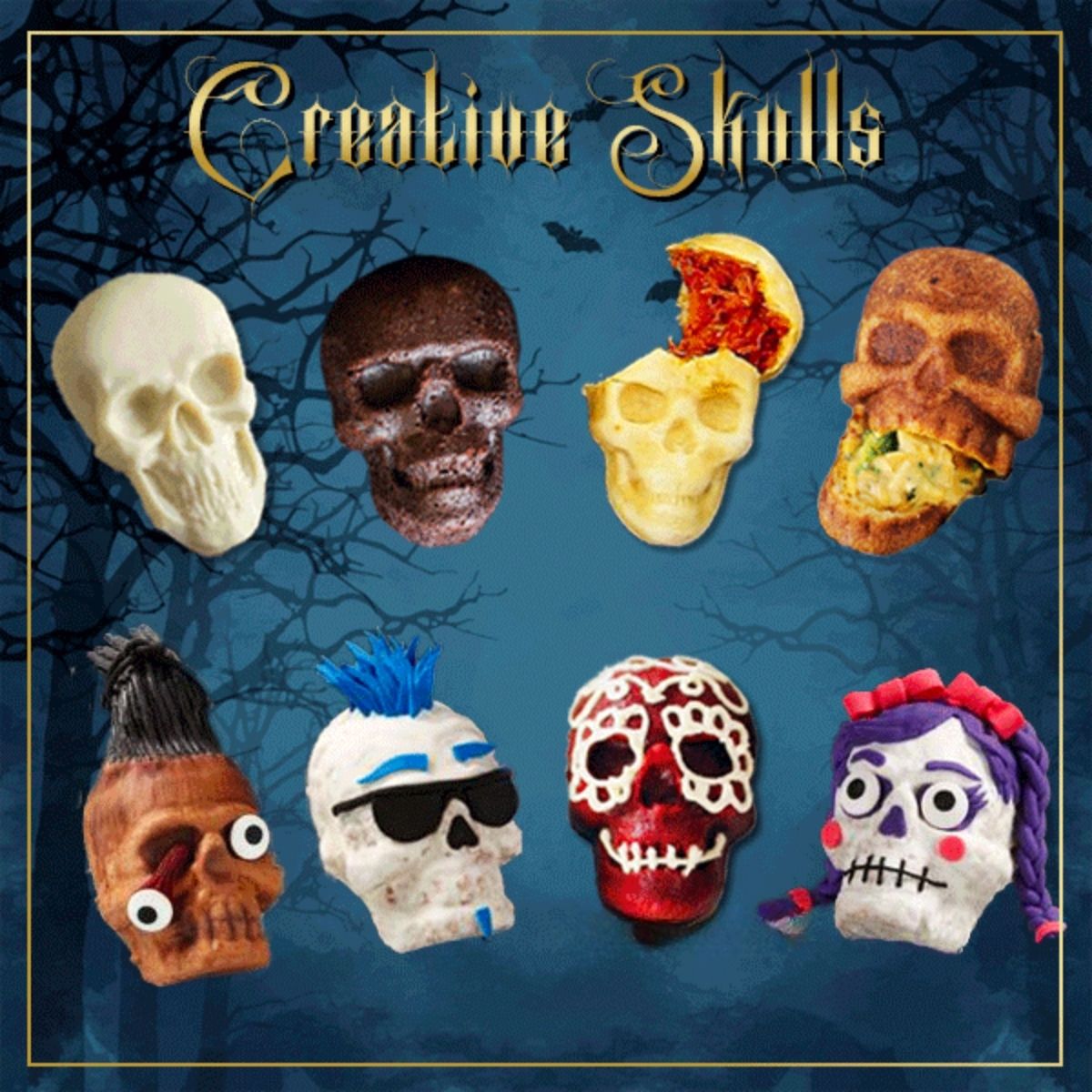 Skullicious – 3D Skull Cake Mold