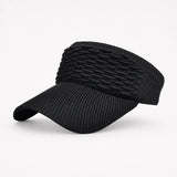 Solvia – Open-Top Sun Visor for Buns and Ponytails